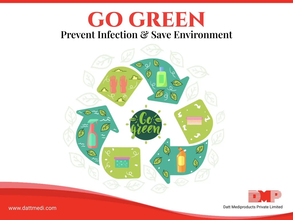 Go Green, Prevent Infection, Save Environment