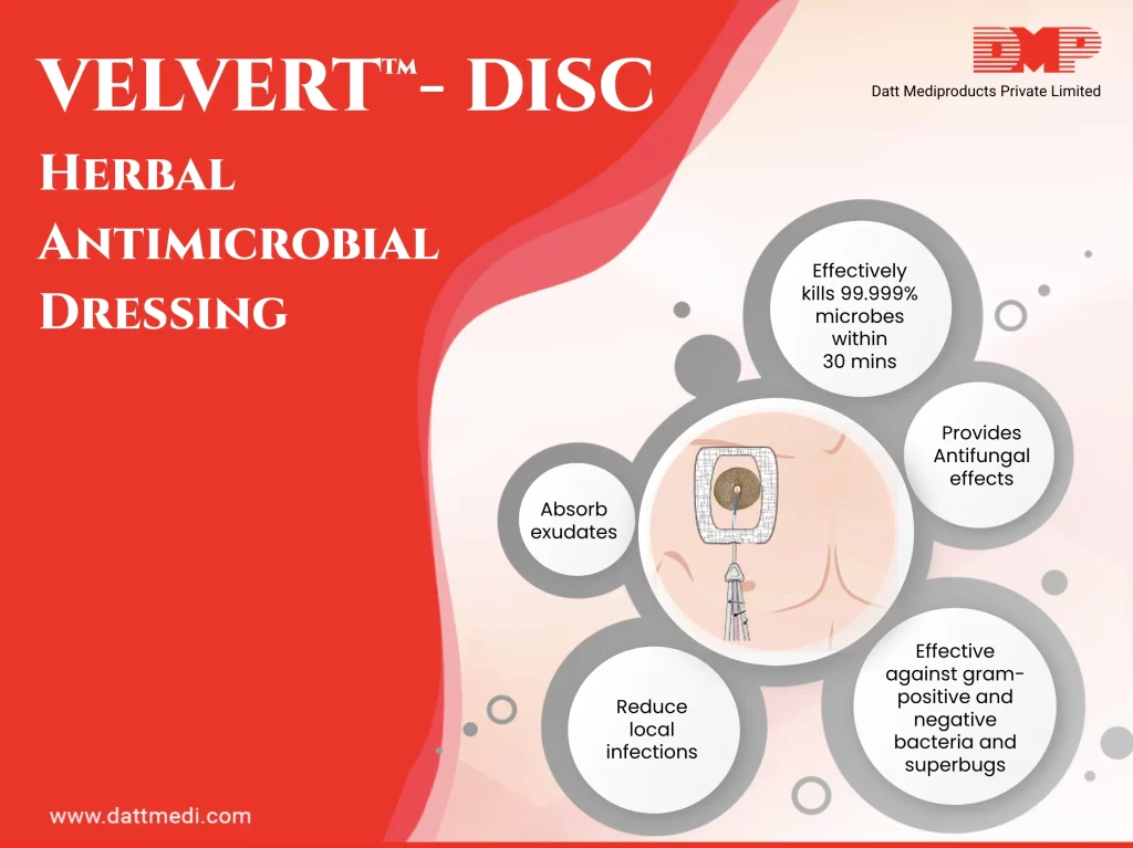 Preventing Catheter Related Blood Stream Infections With VELVERT DISC