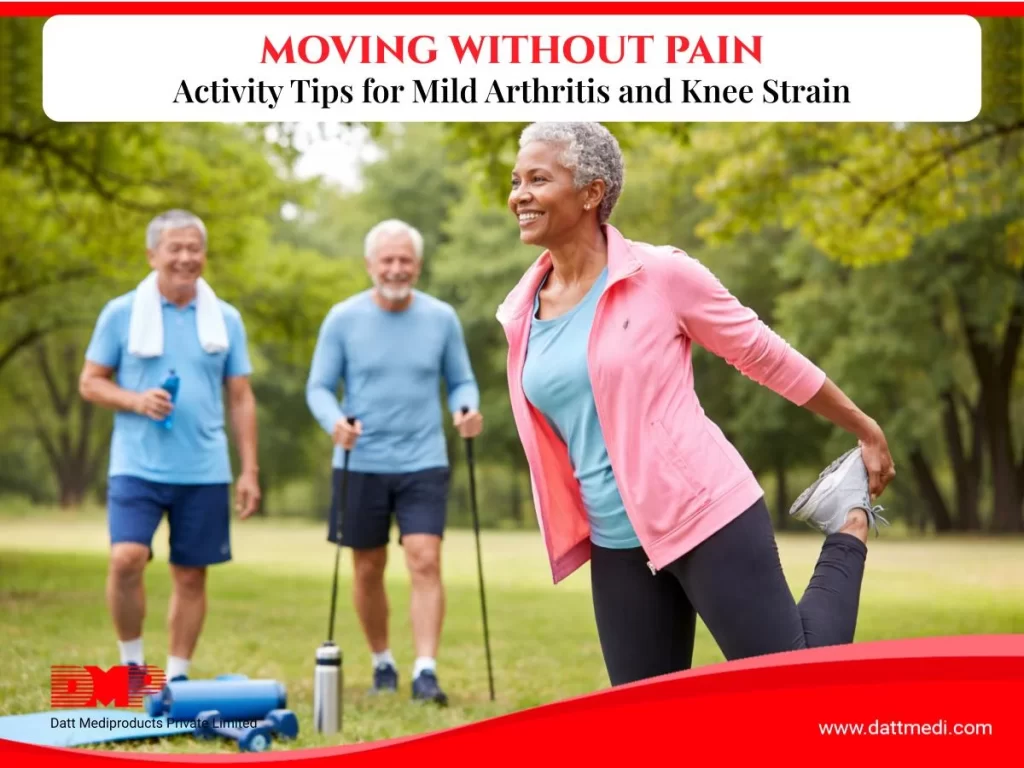 Gentle knee exercise for mild arthritis