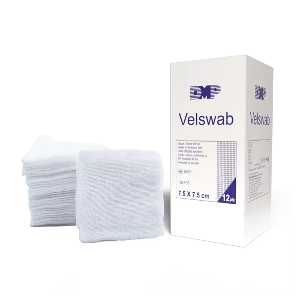 Velswab® sterile gauze based dressing for wound care