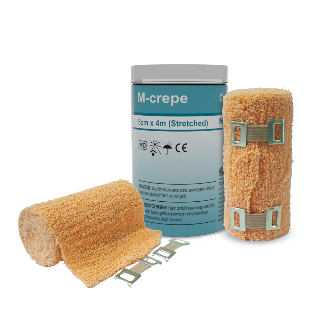 M-Crepe™ compression bandage for support and therapy