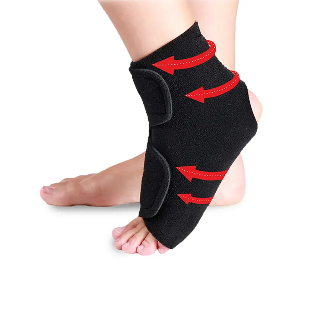 Velcare foot wrap for orthopedic foot support