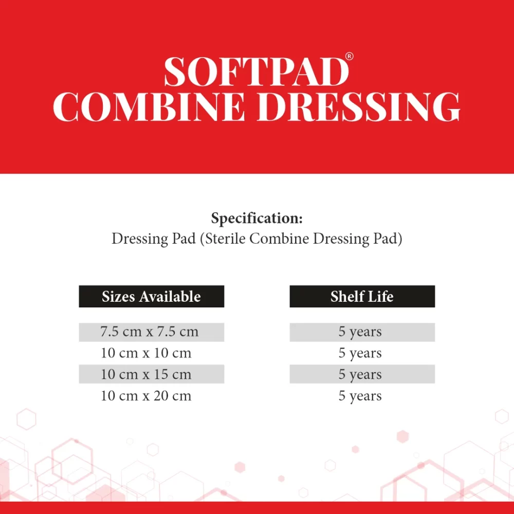 Softpad™ (CPD) film & post-operative dressing for wound care