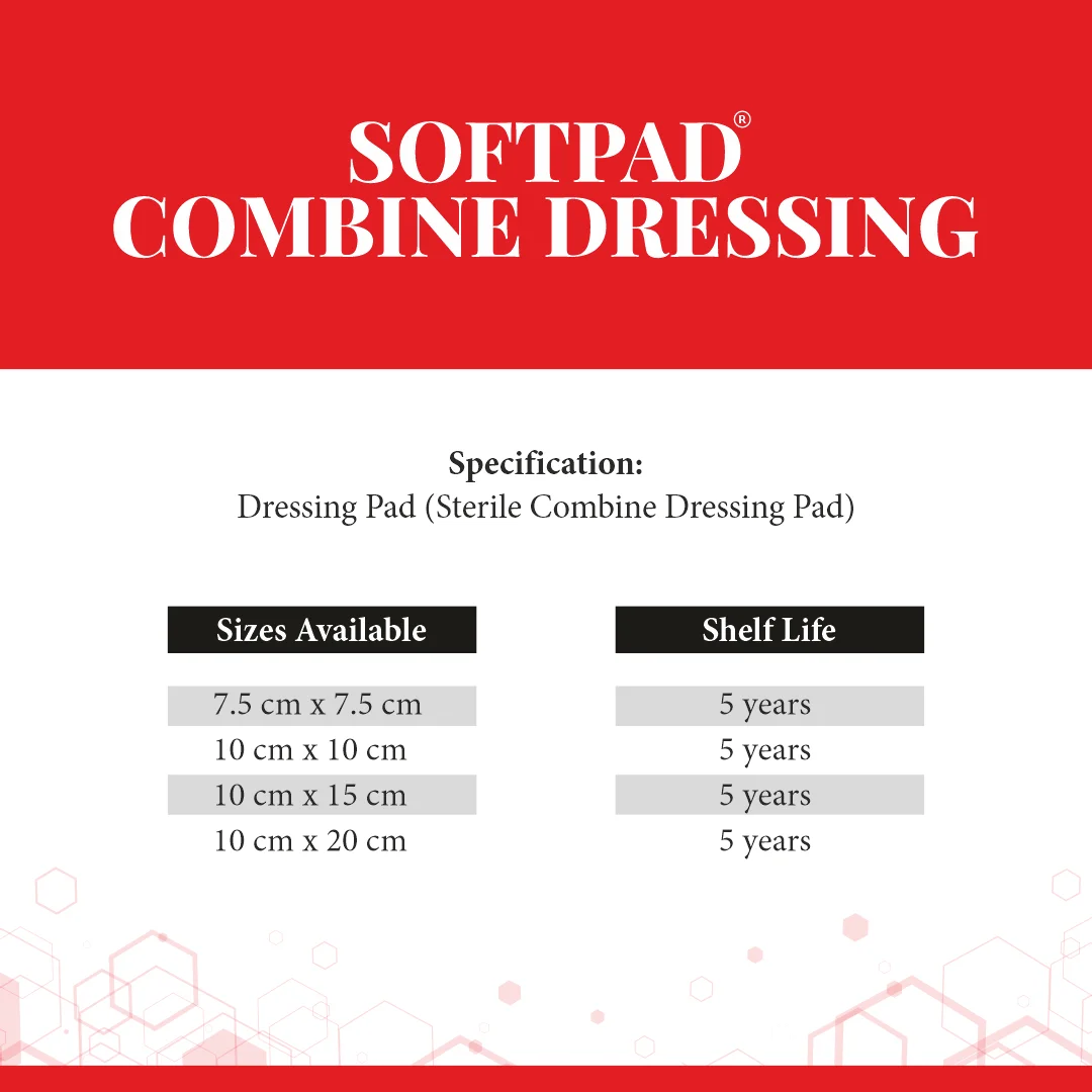 Softpad™ (CPD) film & post-operative dressing for wound care