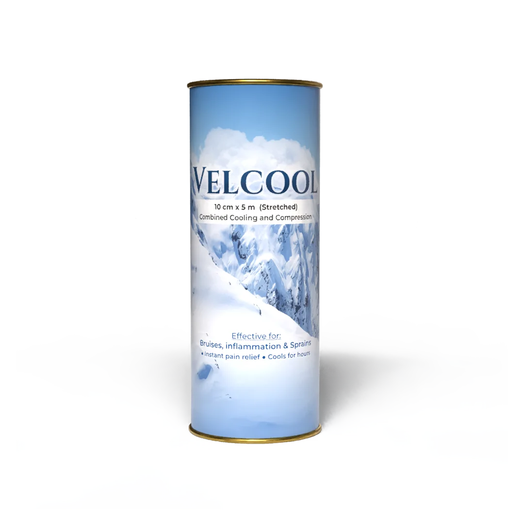 Velcool® cooling compression bandage for therapy