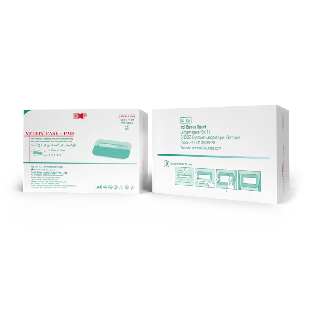 Velfix® Easy+Pad post-operative dressing with absorbent pad