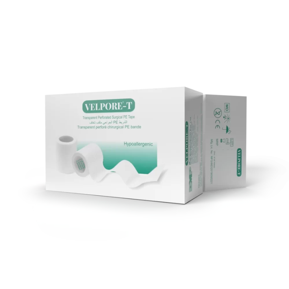 Velsoft® FR-T adhesive tape for secure wound care