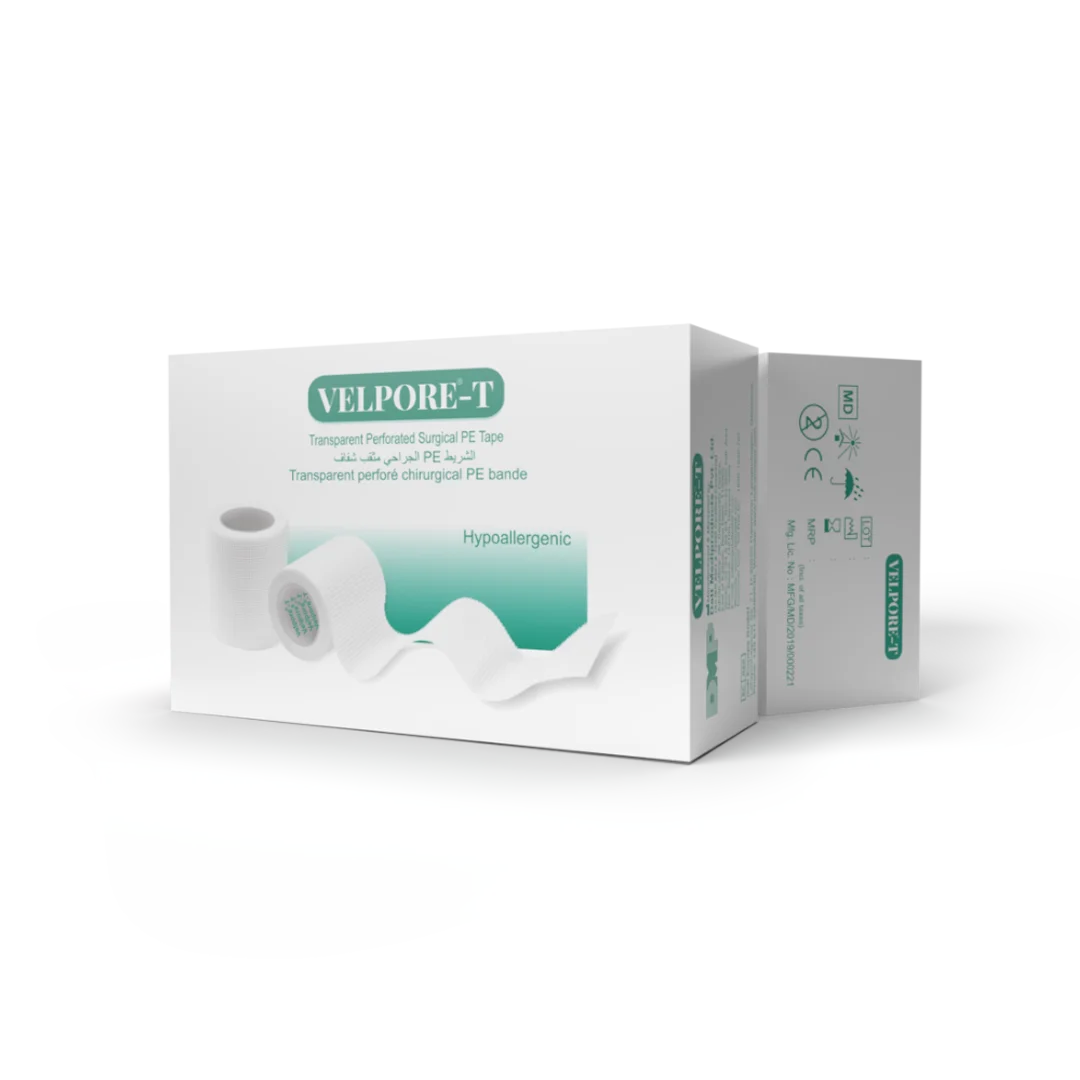 Velsoft® FR-T adhesive tape for secure wound care