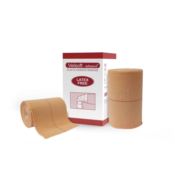 Velsoft® adhesive compression bandage with secure grip