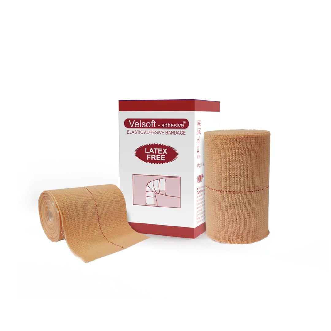 Velsoft® adhesive compression bandage with secure grip