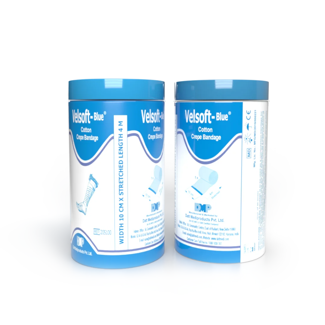 Velsoft®-Blue compression bandage for secure support