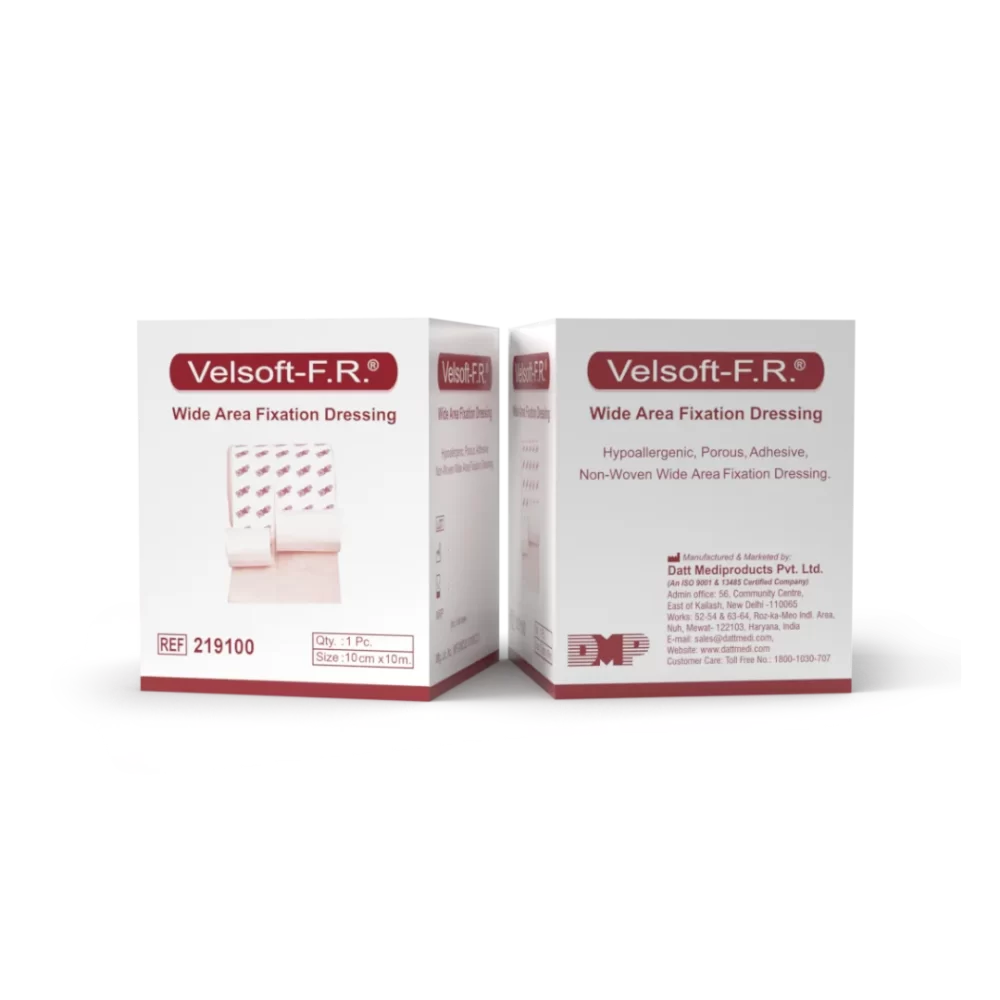 Velsoft®-FR adhesive tape for medical dressing fixation