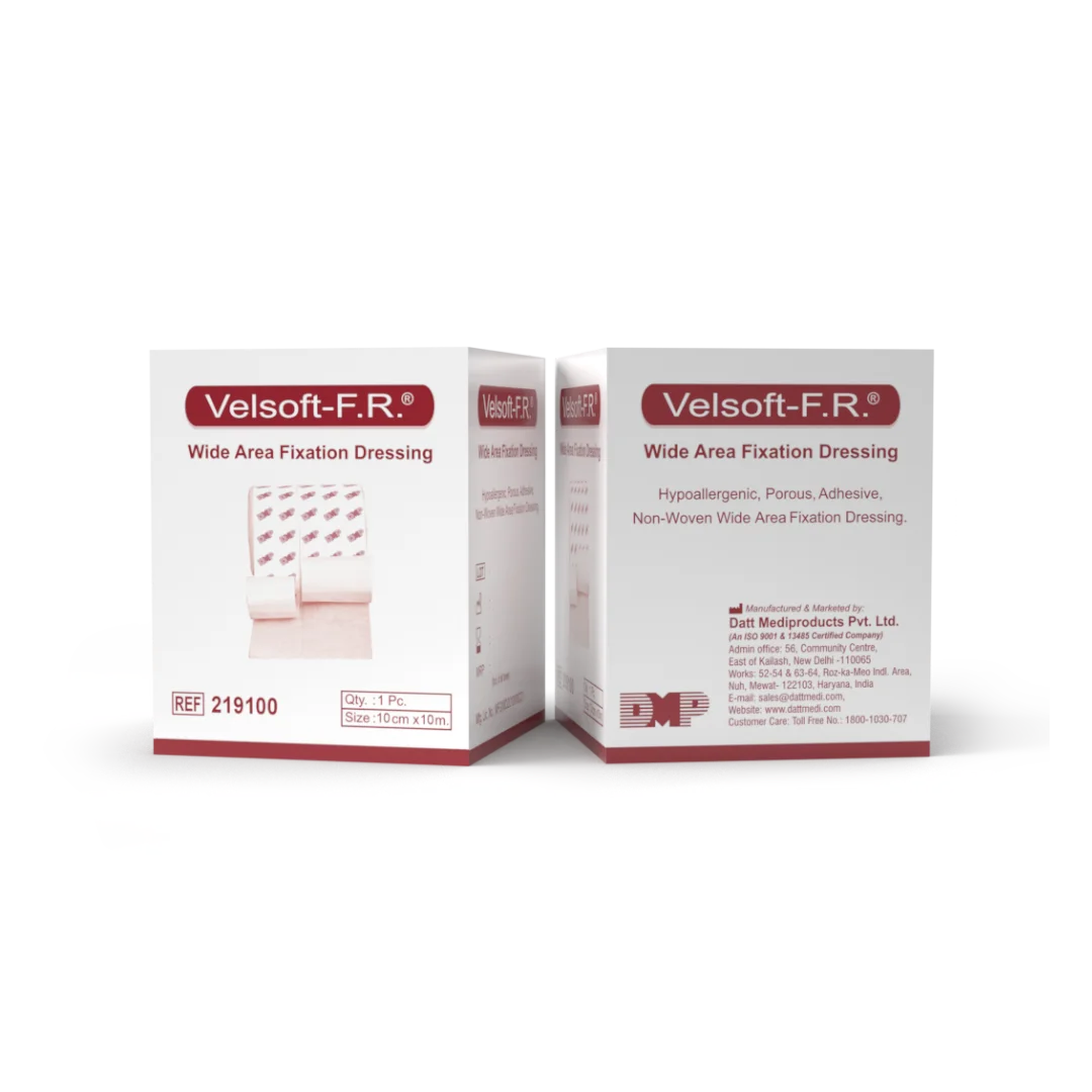 Velsoft®-FR adhesive tape for medical dressing fixation