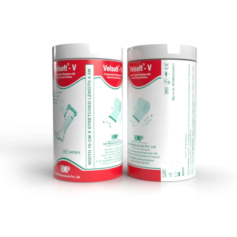 Velsoft®-V compression bandage for therapy support