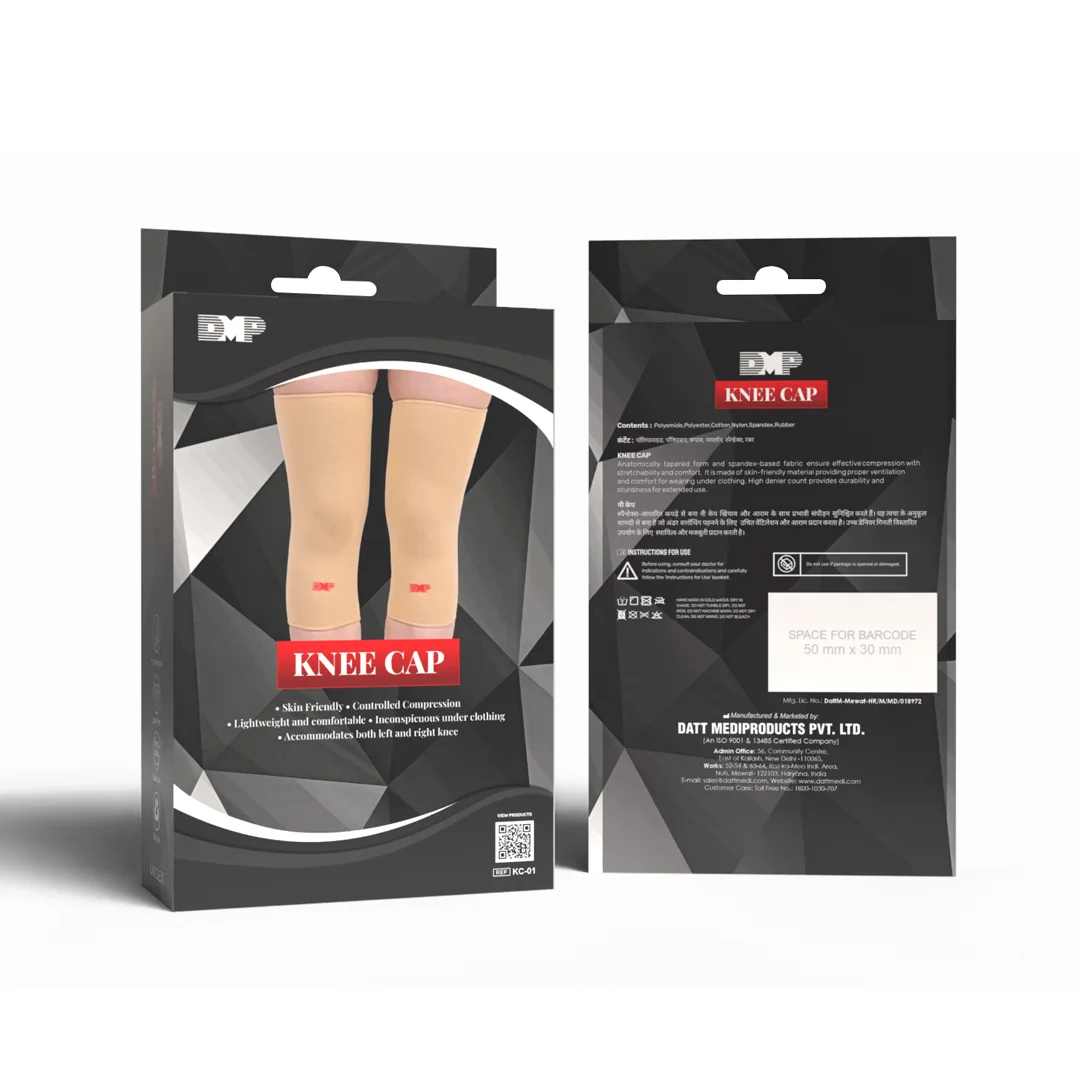 Knee cap orthopedic support for stability