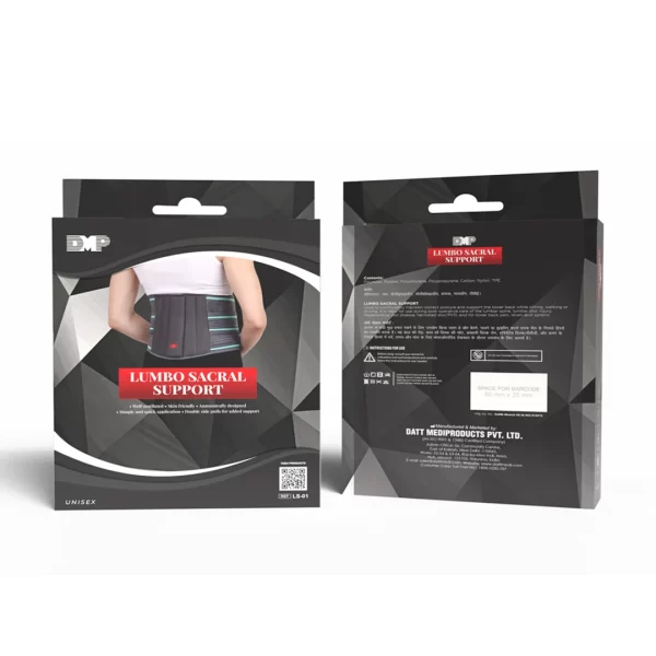 Lumbo sacral support belt for back pain relief