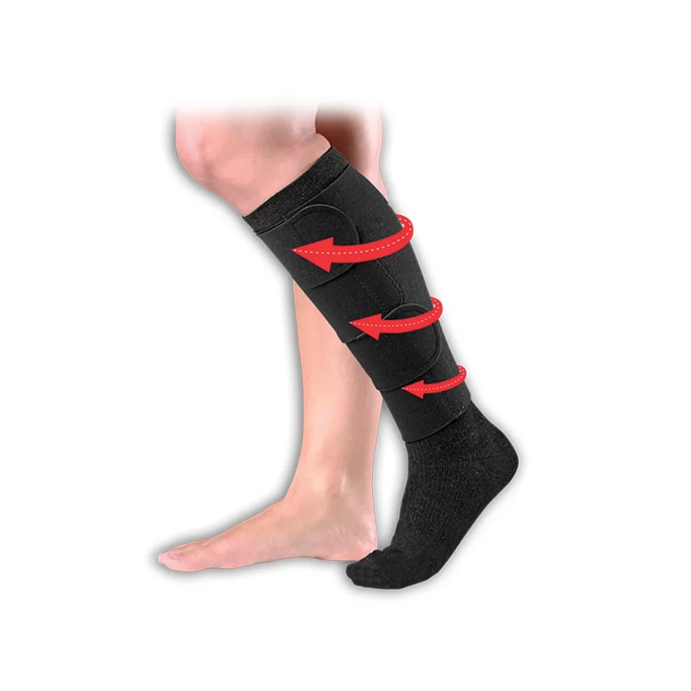 Velcare® inelastic wrap for orthopedic compression support