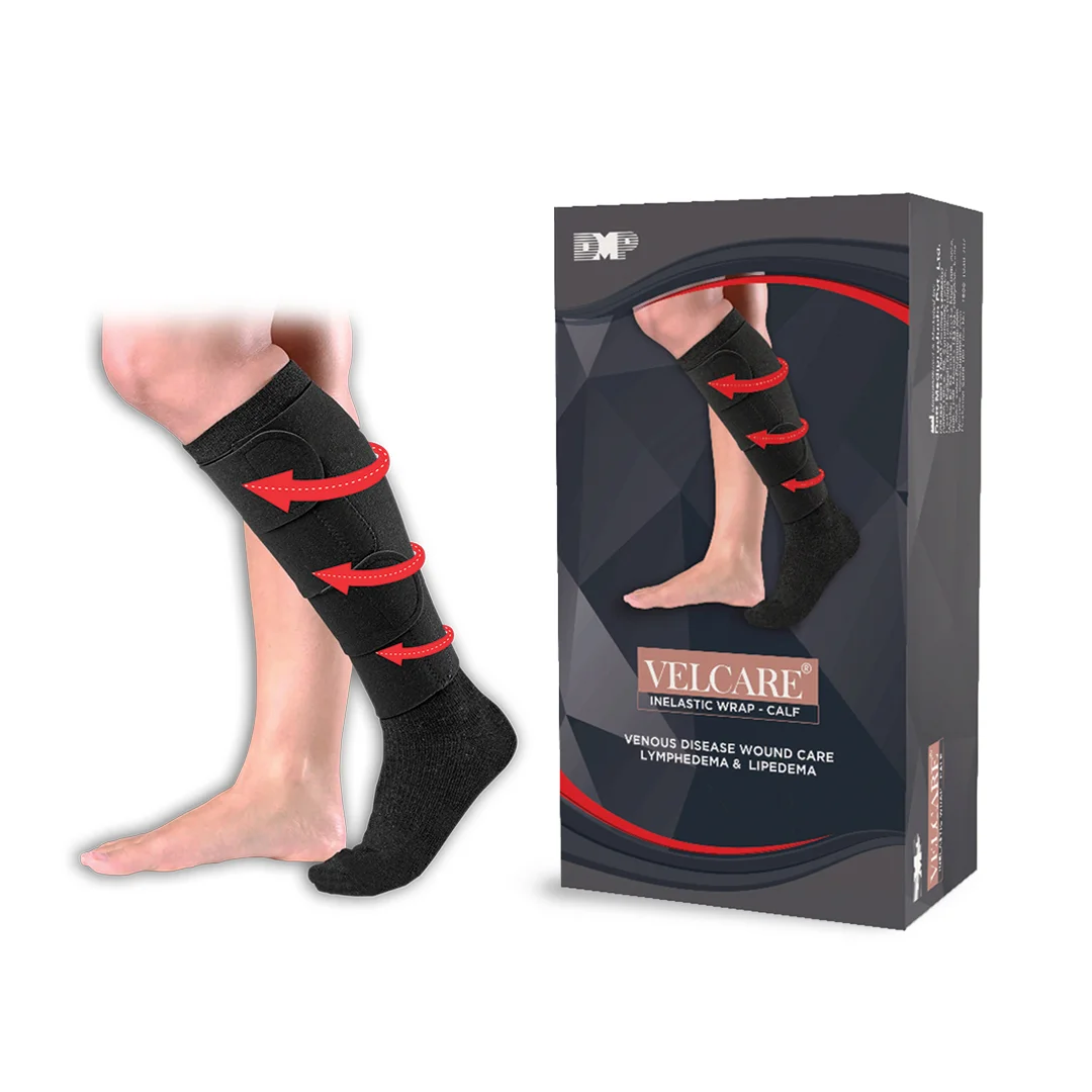 Velcare® inelastic wrap for orthopedic compression support