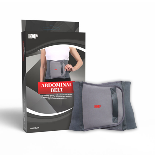 Abdominal Belt abdominal support belt shown with its retail packaging